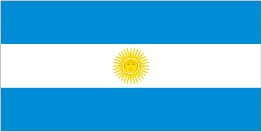 Sobres de edulcorantes de Argentina.