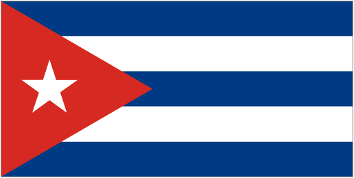 Sobres de edulcorantes de Cuba.
