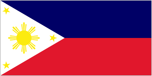 Sobres de edulcorantes de Filipinas.