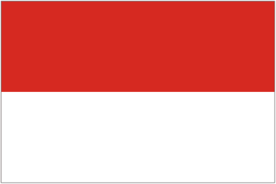 Sobres de edulcorantes de Indonesia.