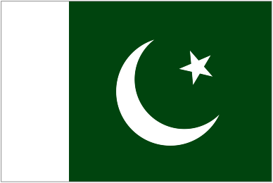 Sobres de edulcorantes de Pakistan.