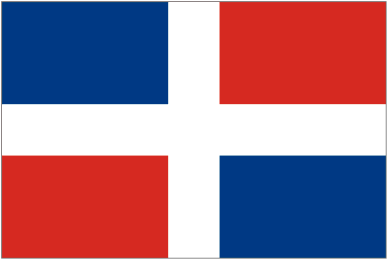 Sobres de edulcorantes de la República Dominicana.