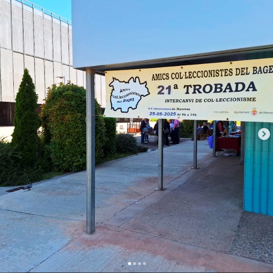 Fotos de la 21ª Trobada intercanvi de col.leccionisme dels Amics Col.leccionistes del Bages a Manresa (Barcelona).