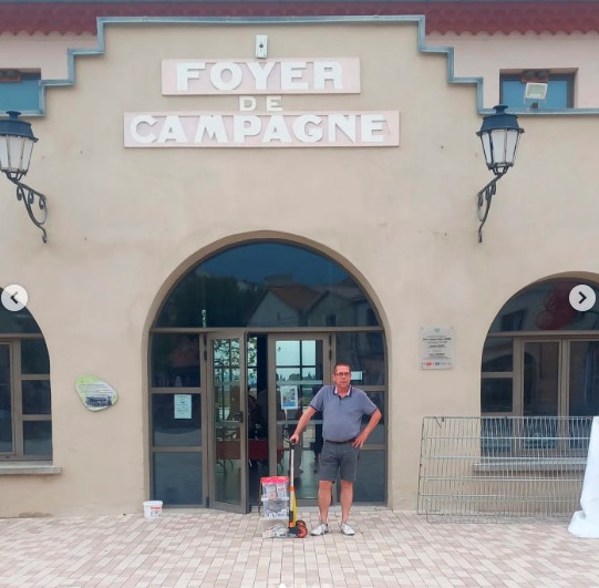 Fotos de la trobada de intercambio de sobres de azúcar en Peyriac de Mer (Francia) con el Club des Glycophiles Francais.