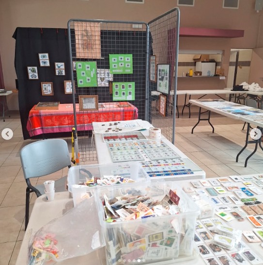 Fotos de la trobada de intercambio de sobres de azúcar en Peyriac de Mer (Francia) con el Club des Glycophiles Francais.