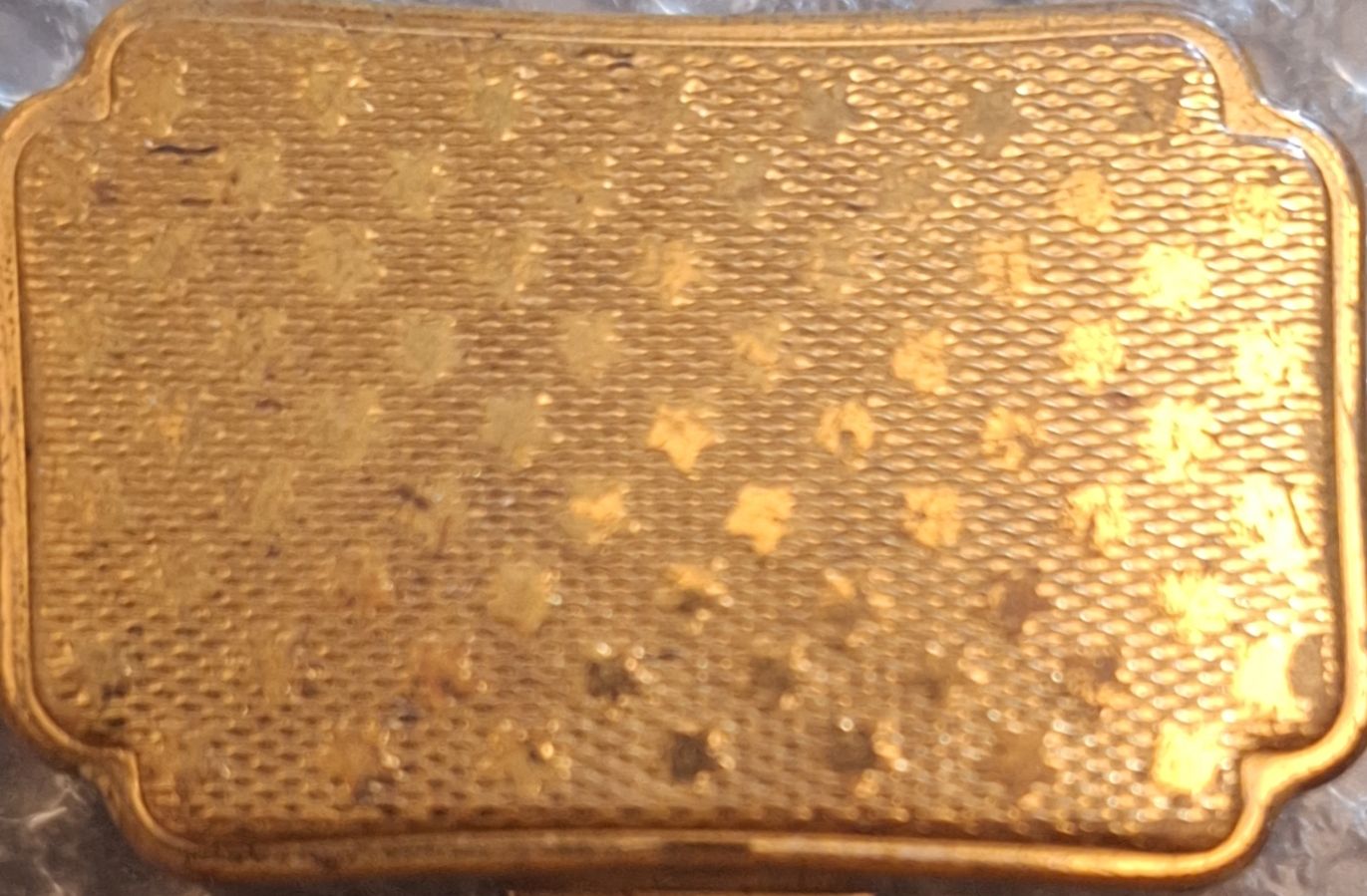 Envase de sacarina antiguo de la marca ASSUGRIN.