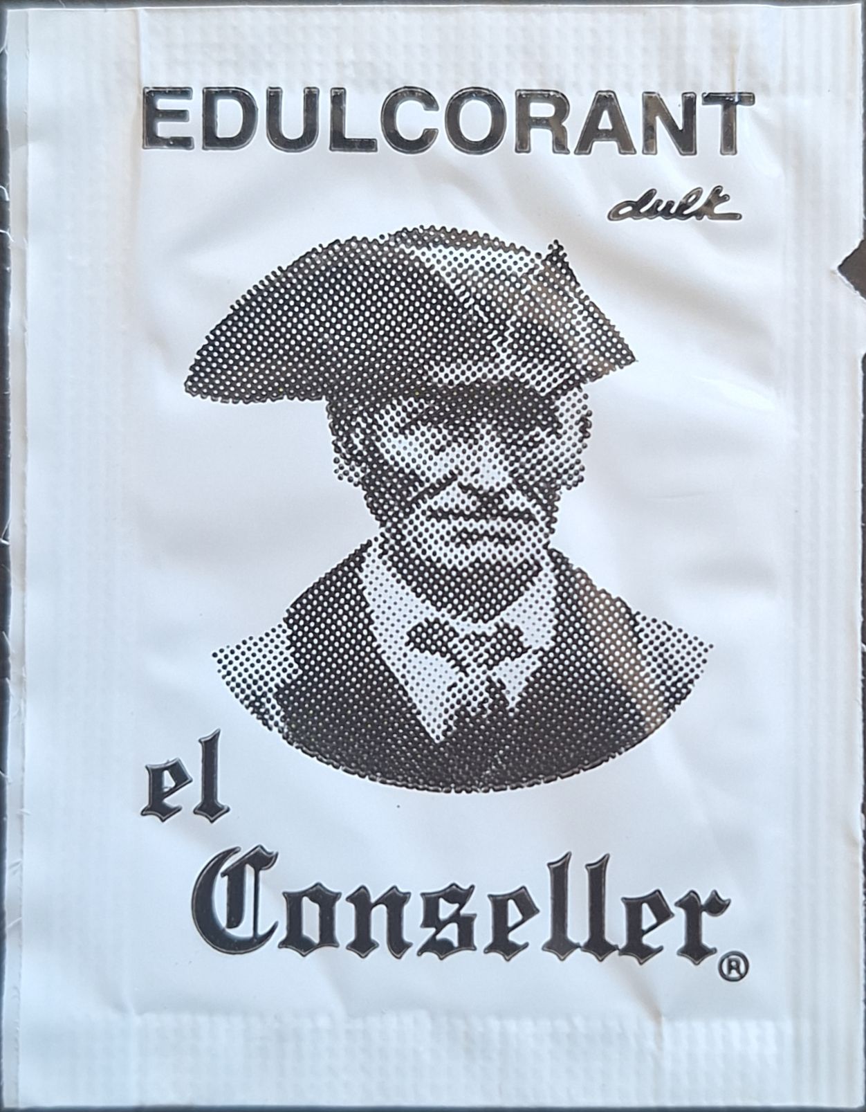 La meva col·lecció personal de sobres d'edulcorant de la marca de cafè EL CONSELLER a Andorra. La meva col·lecció personal de sobres d'edulcorant de la marca de cafè EL CONSELLER a Andorra.