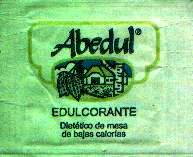 Sobres de edulcorantes de marcas de café de Argentina.