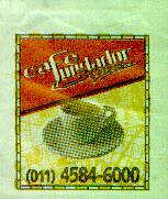 Sobres de edulcorantes de la marca Argentina de café FUNDADOR. Sobres de edulcorantes de la marca Argentina de café FUNDADOR.