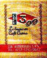 Sobres de edulcorantes de la marca Argentina de café 3. Sobres de edulcorantes de la marca Argentina de café 3.