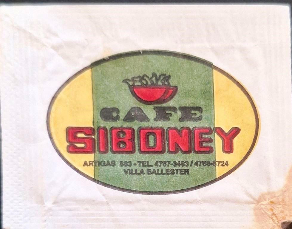Sobres de edulcorantes de la marca Argentina de café SIBONEY. Sobres de edulcorantes de la marca Argentina de café SIBONEY.