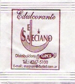 Sobres de edulcorantes de distribuidores de Argentina. Sobres de edulcorantes de distribuidores de Argentina.