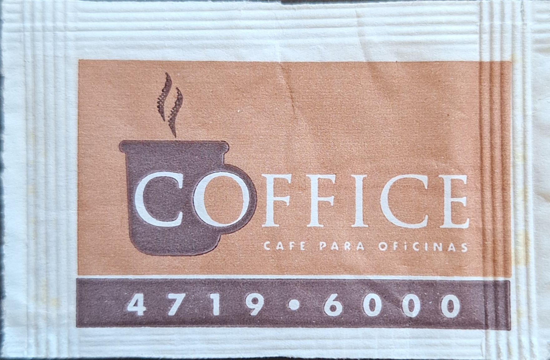 Sobres de edulcorantes de la marca de café argentina COFFICE. Sobres de edulcorantes de la marca de café argentina COFFICE.