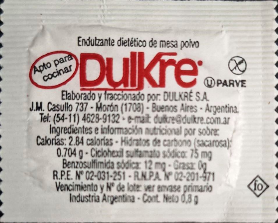 Sobres de edulcorantes de la marca Argentina de café LA FAZENDA. Sobres de edulcorantes de la marca Argentina de café LA FAZENDA.