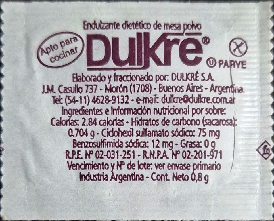 Sobres de edulcorantes de la marca Argentina de café MARTINEZ. Sobres de edulcorantes de la marca Argentina de café MARTINEZ.