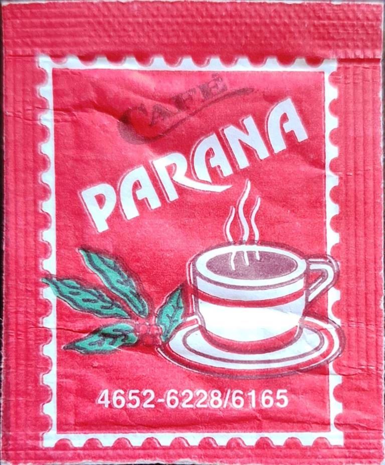 Sobres de edulcorantes de la marca Argentina de café PARANA. Sobres de edulcorantes de la marca Argentina de café PARANA.