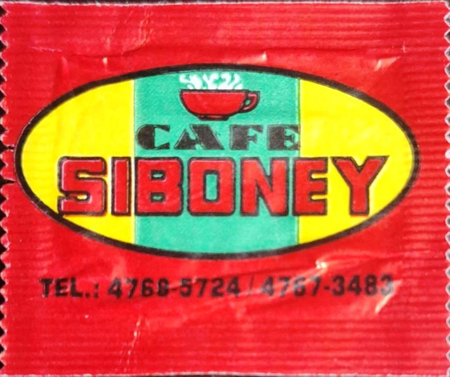Sobres de edulcorantes de la marca Argentina de café SIBONEY. Sobres de edulcorantes de la marca Argentina de café SIBONEY.