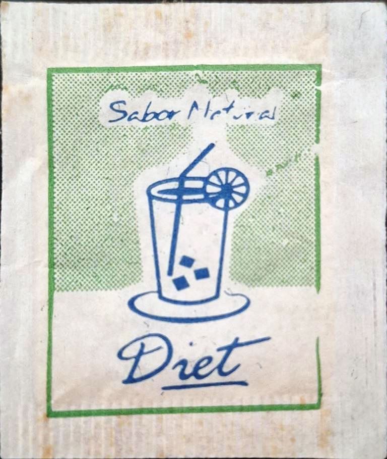  Mi colección personal de trilogías de sobres de edulcorantes de Argentina de la marca de edulcorante GRECIA.