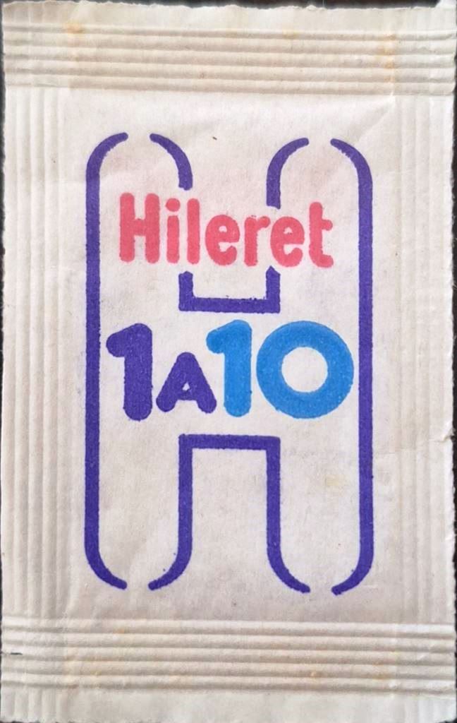Sobres de edulcorantes de la marca Argentina de edulcorante HILERET. Sobres de edulcorantes de la marca Argentina de edulcorante HILERET.