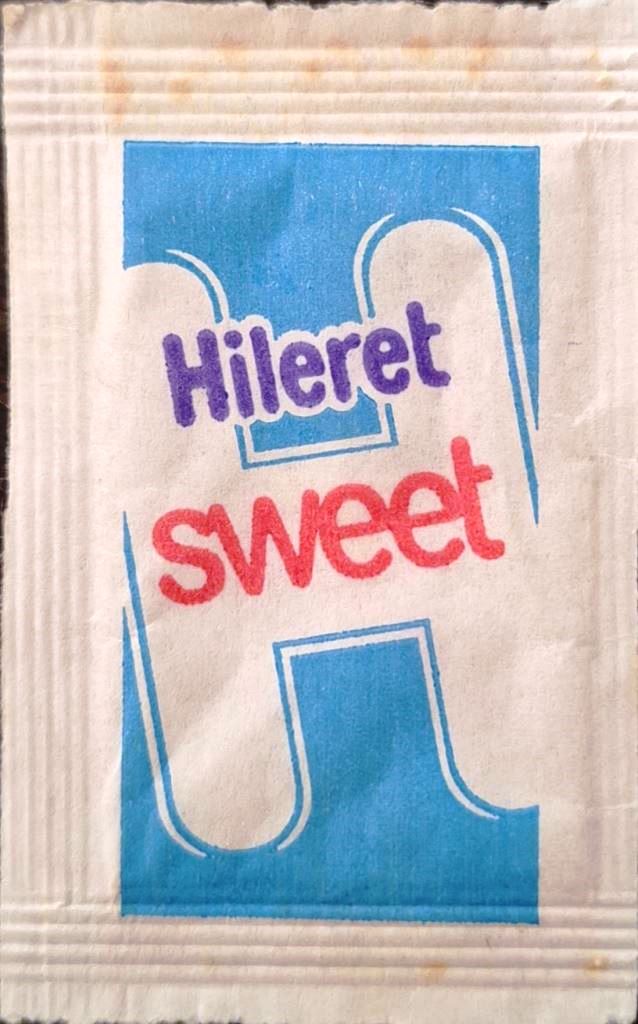 Sobres de edulcorantes de la marca Argentina de edulcorante HILERET. Sobres de edulcorantes de la marca Argentina de edulcorante HILERET.