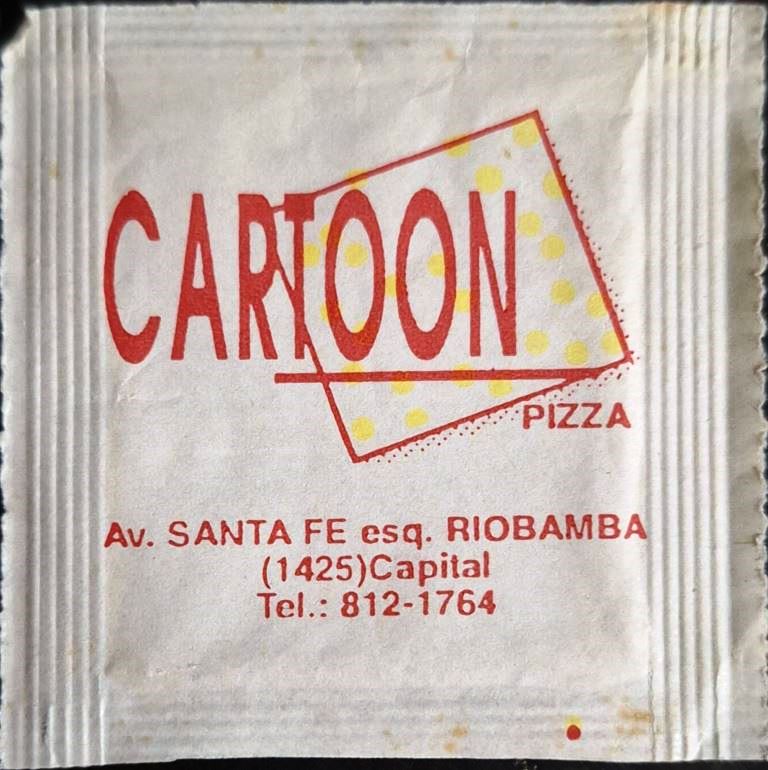 Sobres de edulcorantes del local de hostelería CARTON PIZZA. Sobres de edulcorantes del local de hostelería CARTON PIZZA.