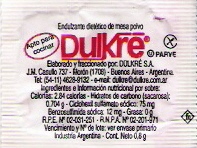 Sobres de edulcorantes de la marca Argentina de café 3. Sobres de edulcorantes de la marca Argentina de café 3.