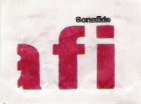 Sobres de edulcorantes de la marca Argentina de café BONAFIDE. Sobres de edulcorantes de la marca Argentina de café BONAFIDE.