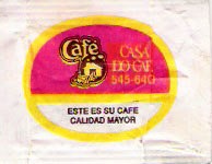 Sobres de edulcorantes de la marca de café argentina CASA DO CAFE. Sobres de edulcorantes de la marca de café argentina CASA DO CAFE.