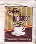 Sobres de edulcorantes de la marca Argentina de café FUNDADOR. Sobres de edulcorantes de la marca Argentina de café FUNDADOR.