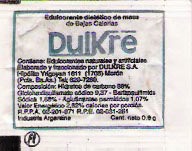 Sobres de edulcorantes de la marca Argentina de café LA ESMERALDA. Sobres de edulcorantes de la marca Argentina de café LA ESMERALDA.