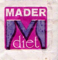 Sobres de edulcorantes de marcas de café de Argentina.