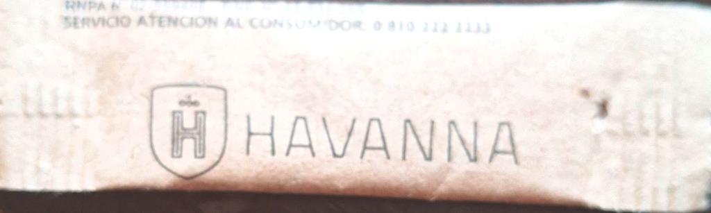 Sobres de edulcorantes de la marca Argentina de café HAVANNA. Sobres de edulcorantes de la marca Argentina de café HAVANNA.