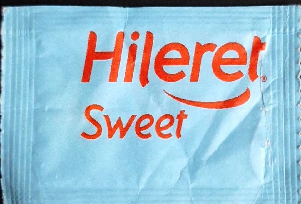 Sobres de edulcorantes de la marca Argentina de edulcorante HILERET. Sobres de edulcorantes de la marca Argentina de edulcorante HILERET.