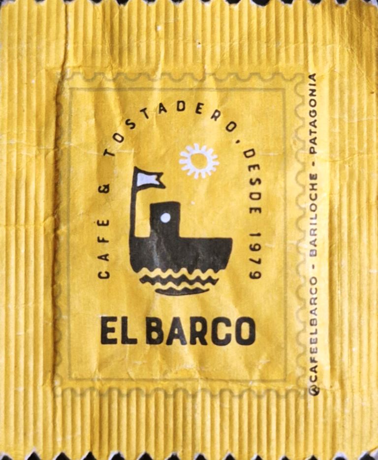 Sobres de edulcorantes de la marca de café argentina EL BARCO. Sobres de edulcorantes de la marca de café argentina EL BARCO.