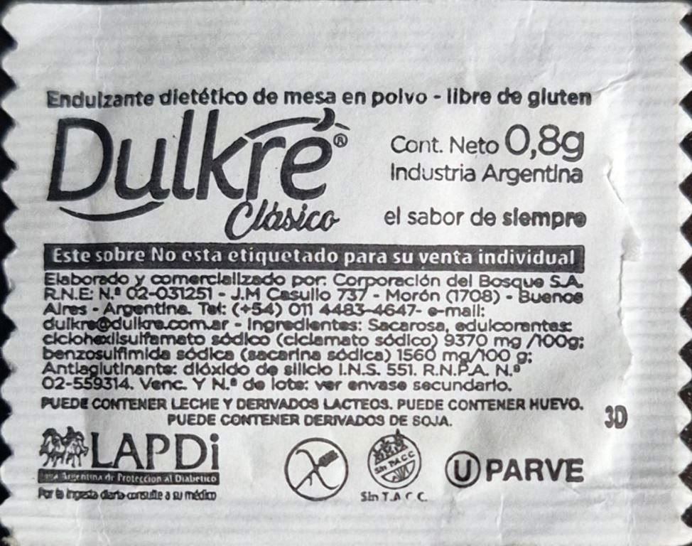 Sobres de edulcorantes de la marca Argentina de café MARTINEZ. Sobres de edulcorantes de la marca Argentina de café MARTINEZ.