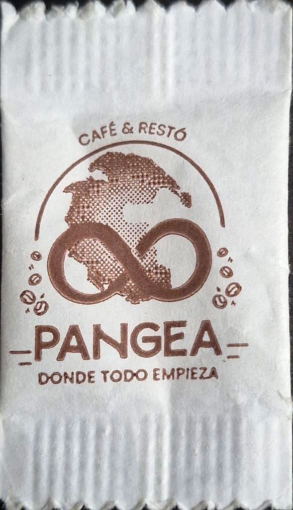 Sobres de edulcorantes del local de hostelería PANGEA. Sobres de edulcorantes del local de hostelería PANGEA.