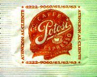 Sobres de edulcorantes de la marca de café argentina EL POTOSI. Sobres de edulcorantes de la marca de café argentina EL POTOSI.