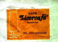 Sobres de edulcorantes de la marca Argentina de café LICORCAFÉ. Sobres de edulcorantes de la marca Argentina de café LICORCAFÉ.