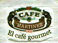 Sobres de edulcorantes de la marca Argentina de café MARTINEZ. Sobres de edulcorantes de la marca Argentina de café MARTINEZ.