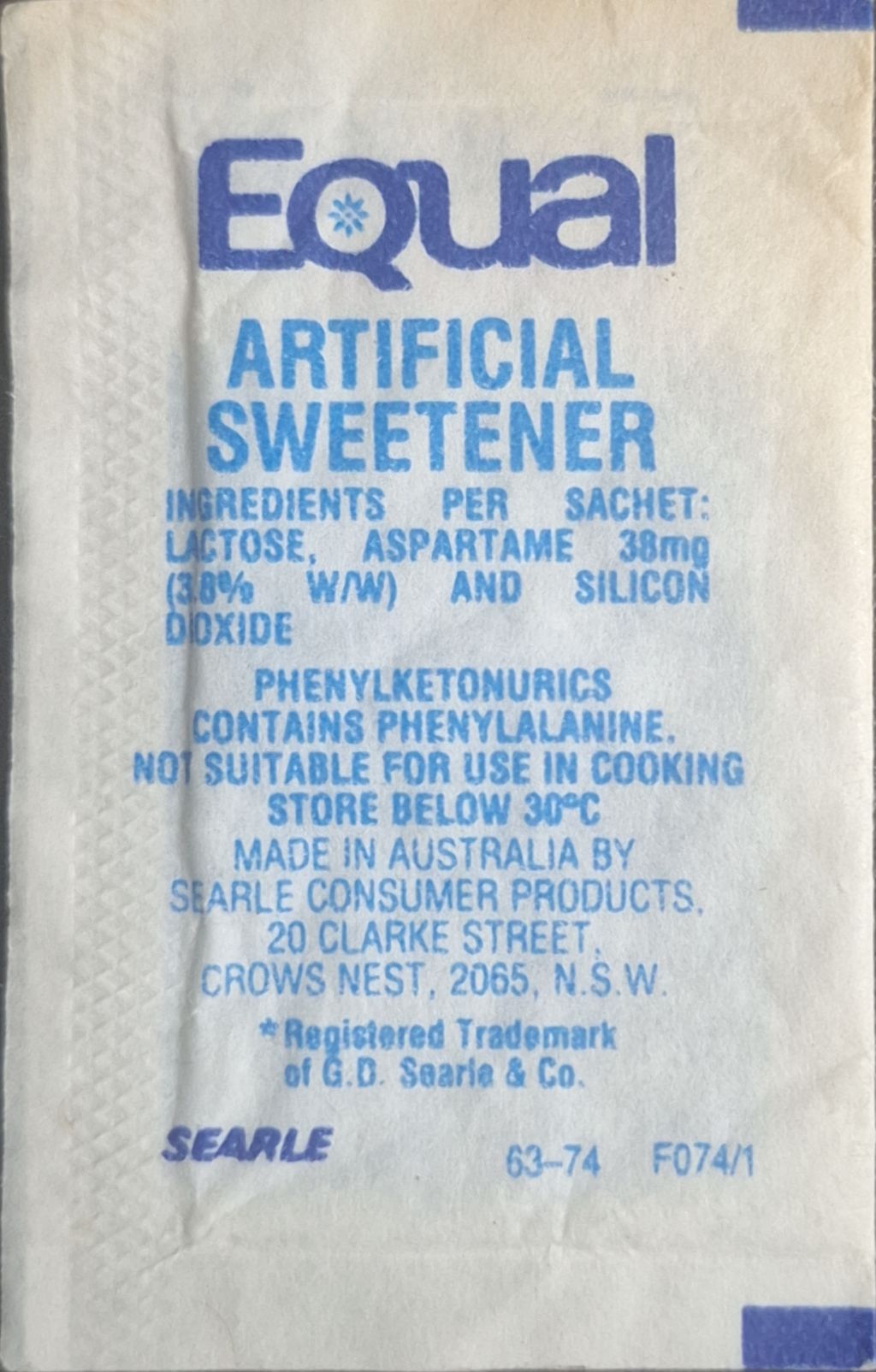 My personal stash of Aussie Equal sachets. My personal stash of Aussie Equal sachets.