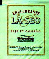 Sobres de edulcorantes de España de la marca de café TORRELSA LA SEO. Sobres de edulcorantes de España de la marca de café TORRELSA LA SEO.