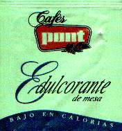 Sobres de edulcorantes de España de la marca de café PONT. Sobres de edulcorantes de España de la marca de café PONT.
