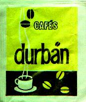 Sobres de edulcorantes de la marca de café DURBAN. Sobres de edulcorantes de la marca de café DURBAN.