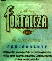 Sobres de edulcorantes de la marca de café FORTALEZA. Sobres de edulcorantes de la marca de café FORTALEZA.