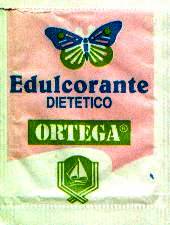 Sobres de edulcorantes de España de la marca de café ORTEGA. Sobres de edulcorantes de España de la marca de café ORTEGA.