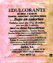Sobres de edulcorantes de España de la marca de café SAULA. Sobres de edulcorantes de España de la marca de café SAULA.