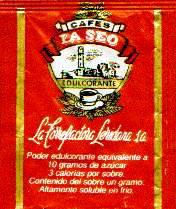 Sobres de edulcorantes de la marca de café TORRELSA Sobres de edulcorantes de la marca de café TORRELSA