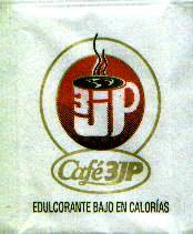 Sobres de edulcorantes de la marca de café 3JP. Sobres de edulcorantes de la marca de café 3JP.