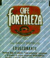 Sobres de edulcorantes de la marca de café FORTALEZA. Sobres de edulcorantes de la marca de café FORTALEZA.