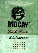 Sobres de edulcorantes de España de la marca de café MOCAY. Sobres de edulcorantes de España de la marca de café MOCAY.